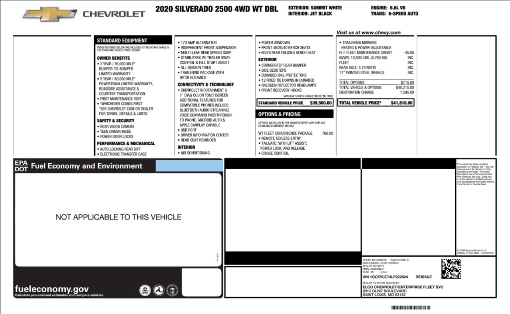 2020 Chevrolet Silverado 1500 Image 4