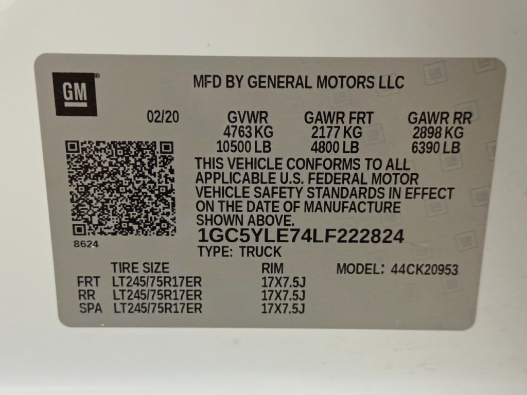 2020 Chevrolet Silverado 1500 Image 58