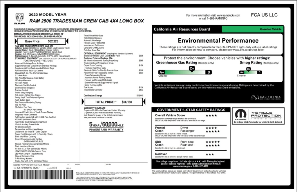 2023 RAM 2500 Image 4