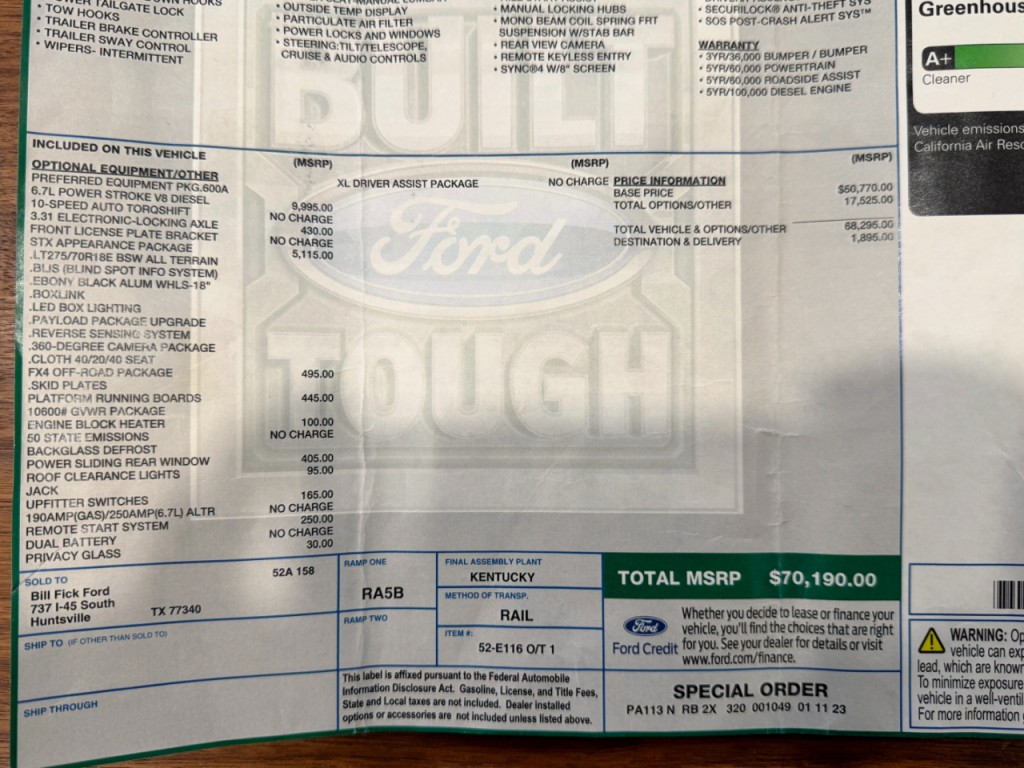 2023 Ford F-250 Image 88