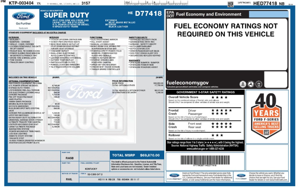 2017 Ford F-250 Image 12
