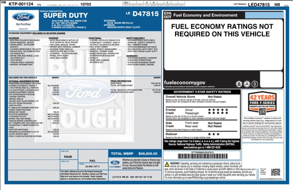 2020 Ford F-250 Image 3