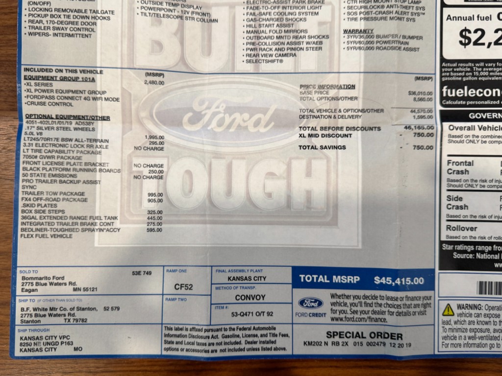 2020 Ford F-150 Image 69