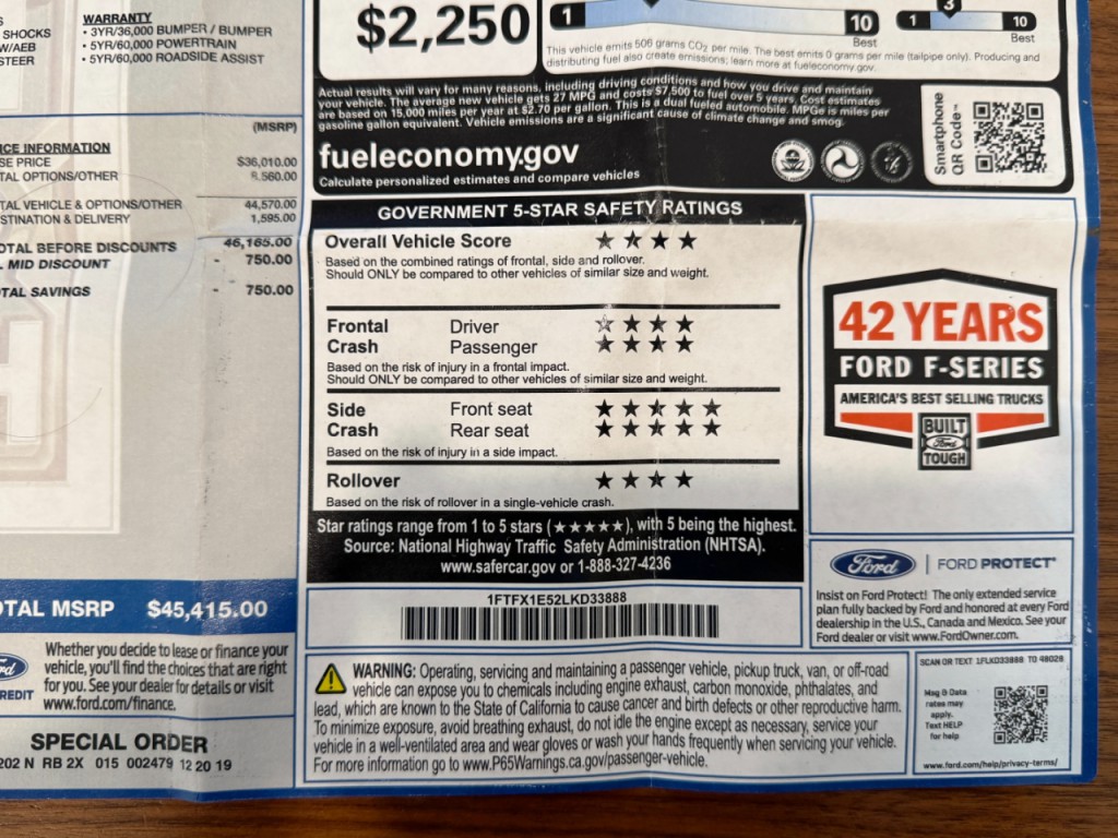 2020 Ford F-150 Image 70