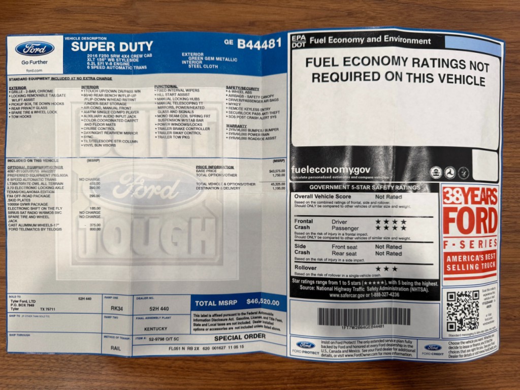 2016 Ford F-250 Image 47