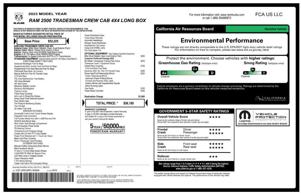 2023 RAM 2500 Image 4