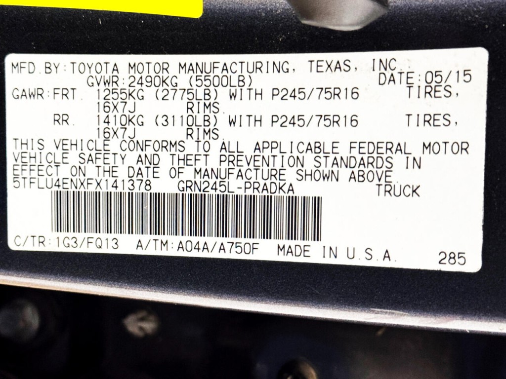 2015 Toyota Tacoma Image 14