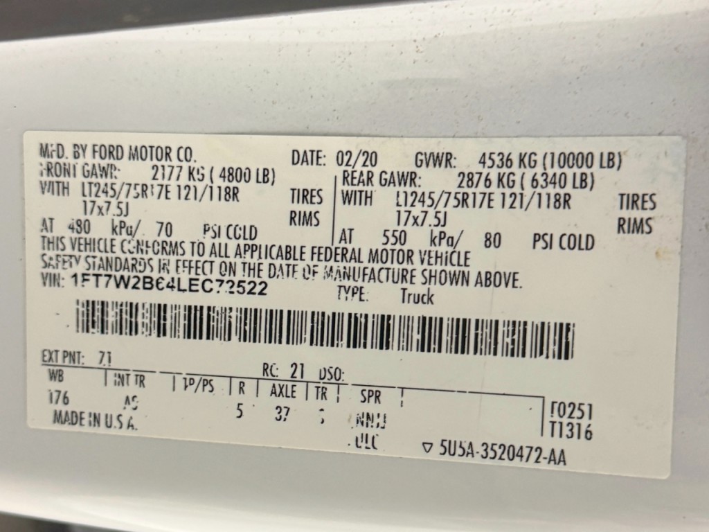 2020 Ford F-250 Image 61