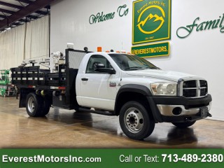 Image for 2010 RAM 5500 ST REGCAB FLATBED CRANE 6.7L DIESEL 1OWN ID: 7093411