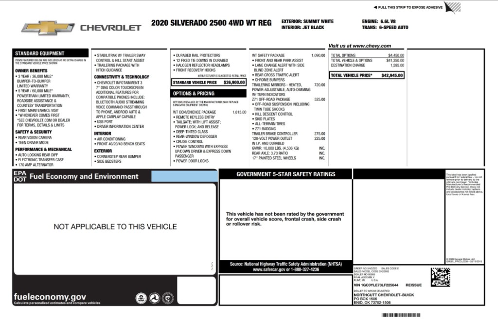 2020 Chevrolet Silverado 1500 Image 4