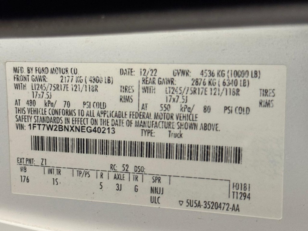 2022 Ford F-250 Image 70