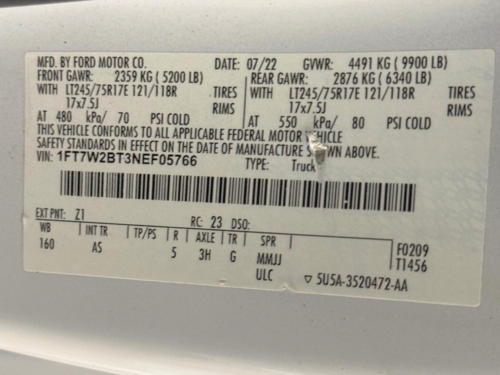 2022 Ford F-250 Image 57