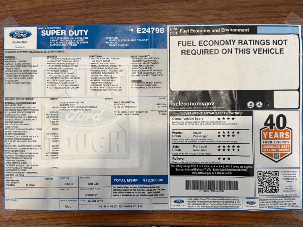 2017 Ford F-250 Image 85