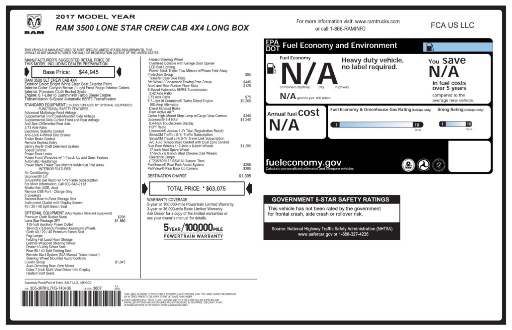 2017 RAM 3500 Image 4
