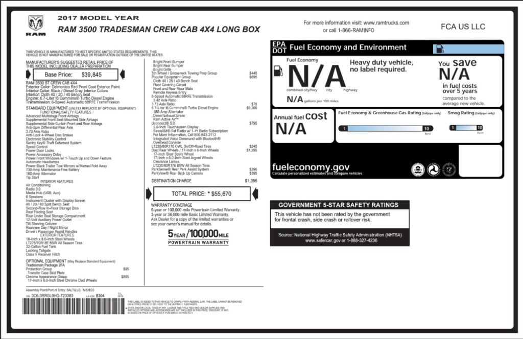 2017 RAM 3500 Image 4