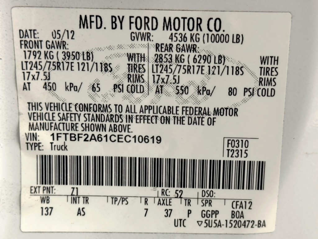 2012 Ford F-250 Image 11