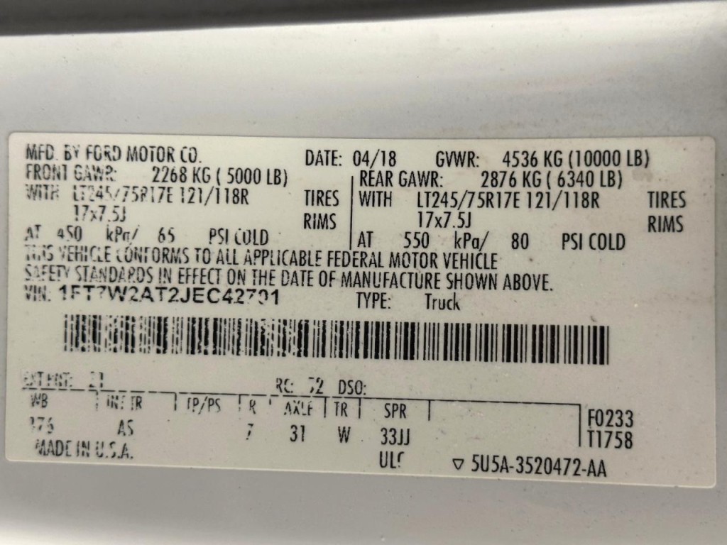 2018 Ford F-250 Image 48