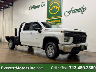 Image for 2023 Chevrolet Silverado 1500 WT Z71 CREWCAB 8FT FLATBED 6.6L V8 GAS 1OWNER ID: 7153737