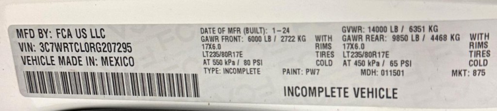 2024 RAM 3500 Image 63