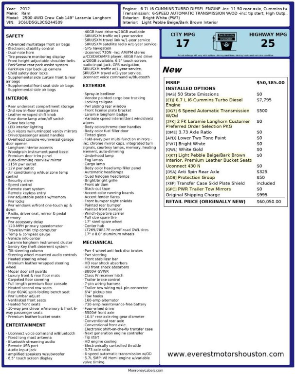 2012 RAM 2500 Image 65