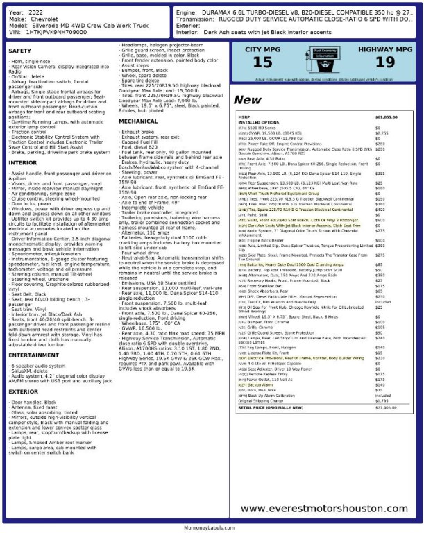 2022 Chevrolet Silverado 1500 Image 61