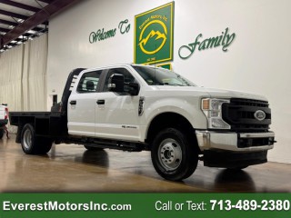Image for 2022 Ford F-350 XL CREWCAB 9FT FLATBED 6.7L DIESEL PTO 1OWNER ID: 7237497