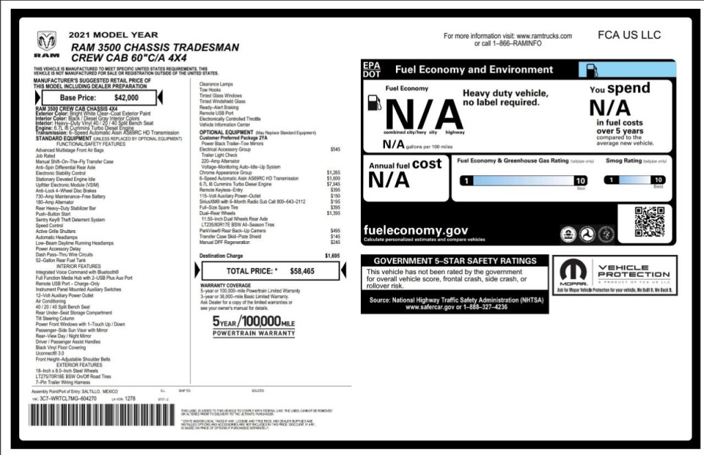 2021 RAM 3500 Image 4