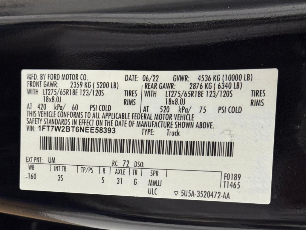 2022 Ford F-250 Image 59