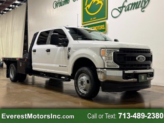 Image for 2021 Ford F-350 XL CREWCAB 9FT FLATBED 6.7L DIESEL 1OWNER PTO ID: 7284394