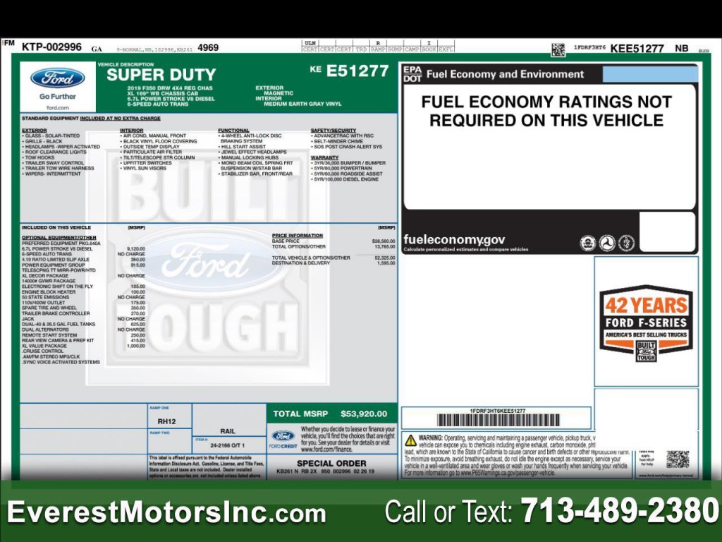 2019 Ford F-350 Image 1