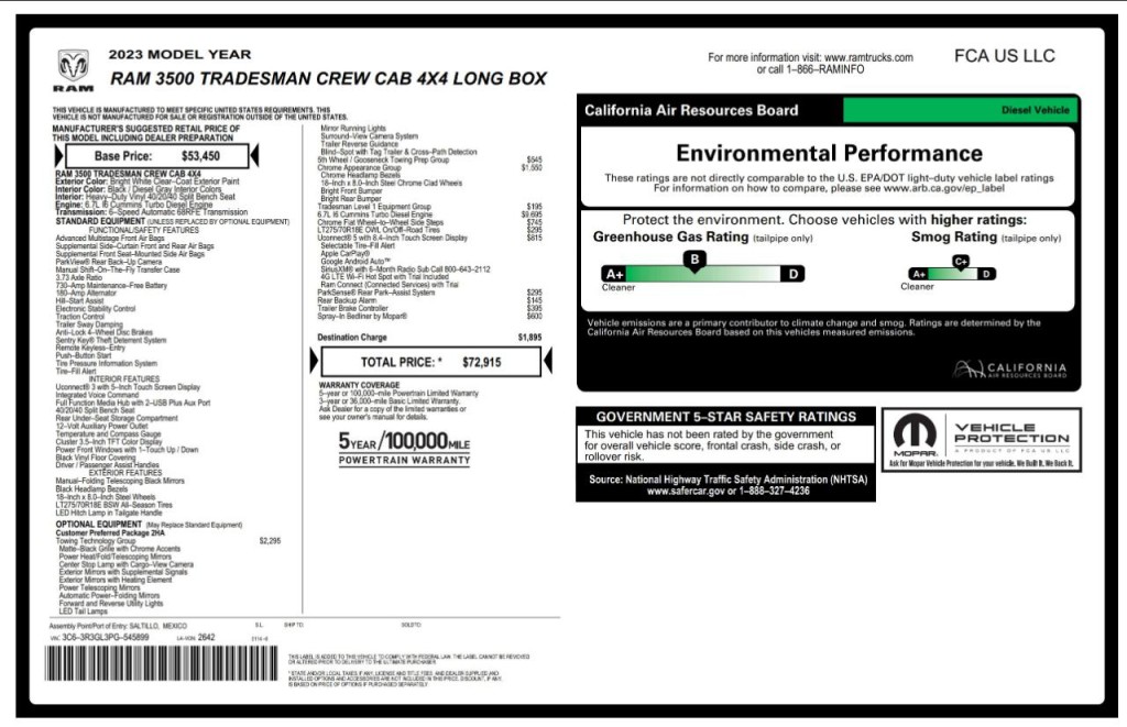 2023 RAM 3500 Image 4
