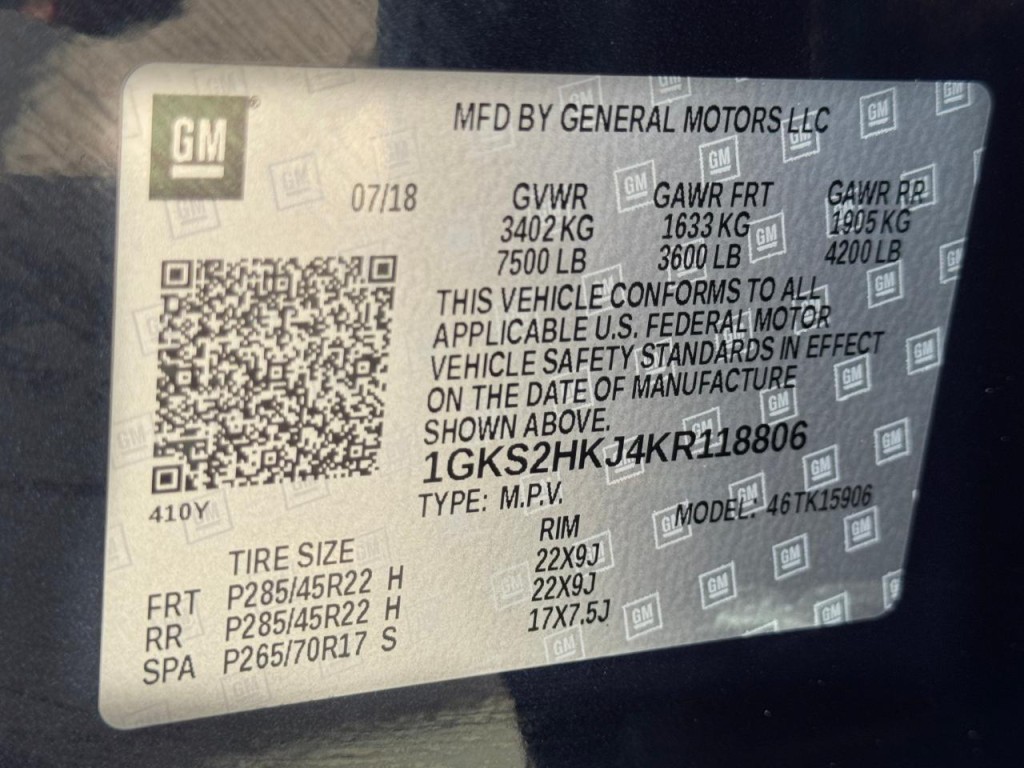 2019 GMC Yukon Image 65