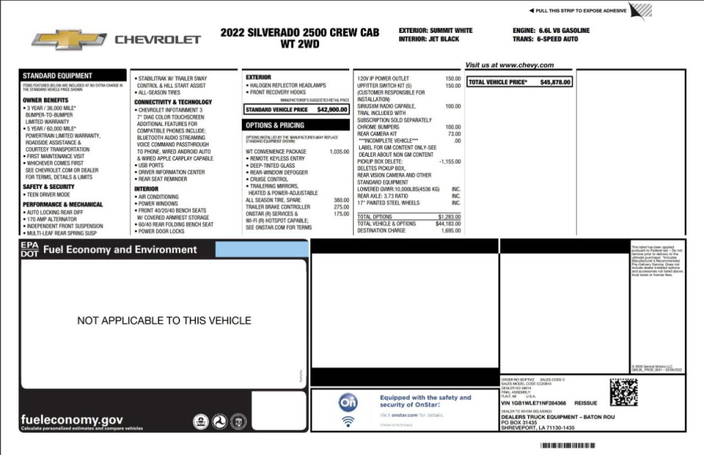 2022 Chevrolet Silverado 1500 Image 3