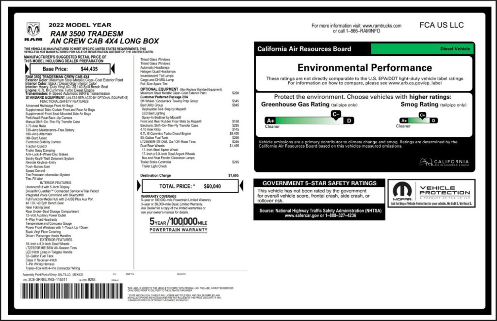 2022 RAM 3500 Image 4