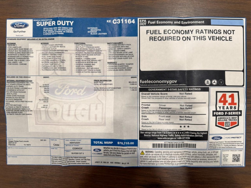 2019 Ford F-250 Image 83