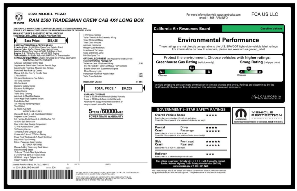 2023 RAM 2500 Image 4