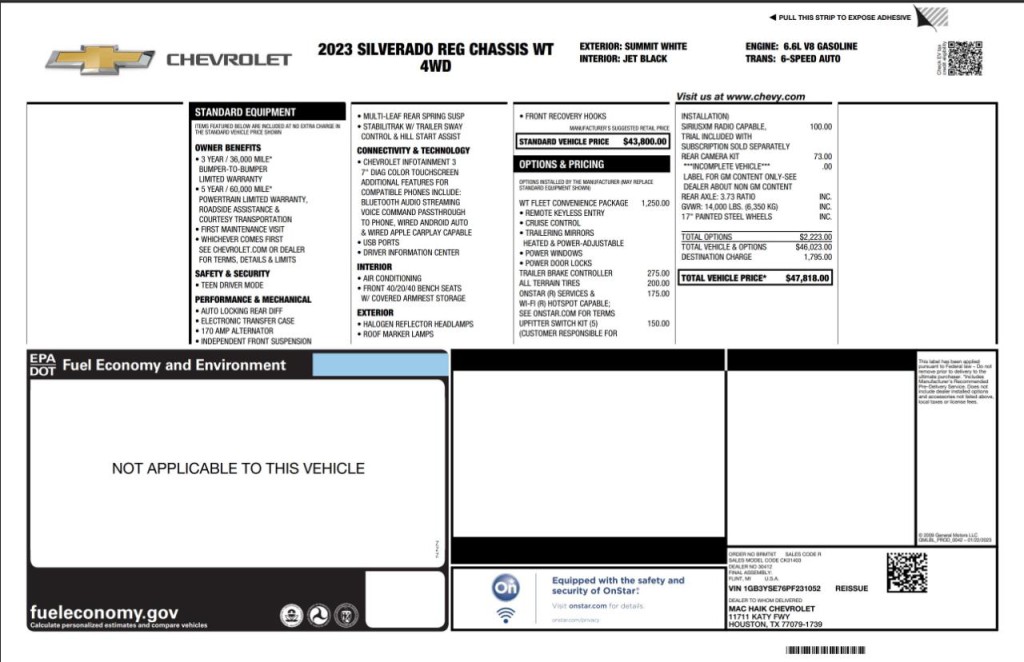 2023 Chevrolet Silverado 1500 Image 2