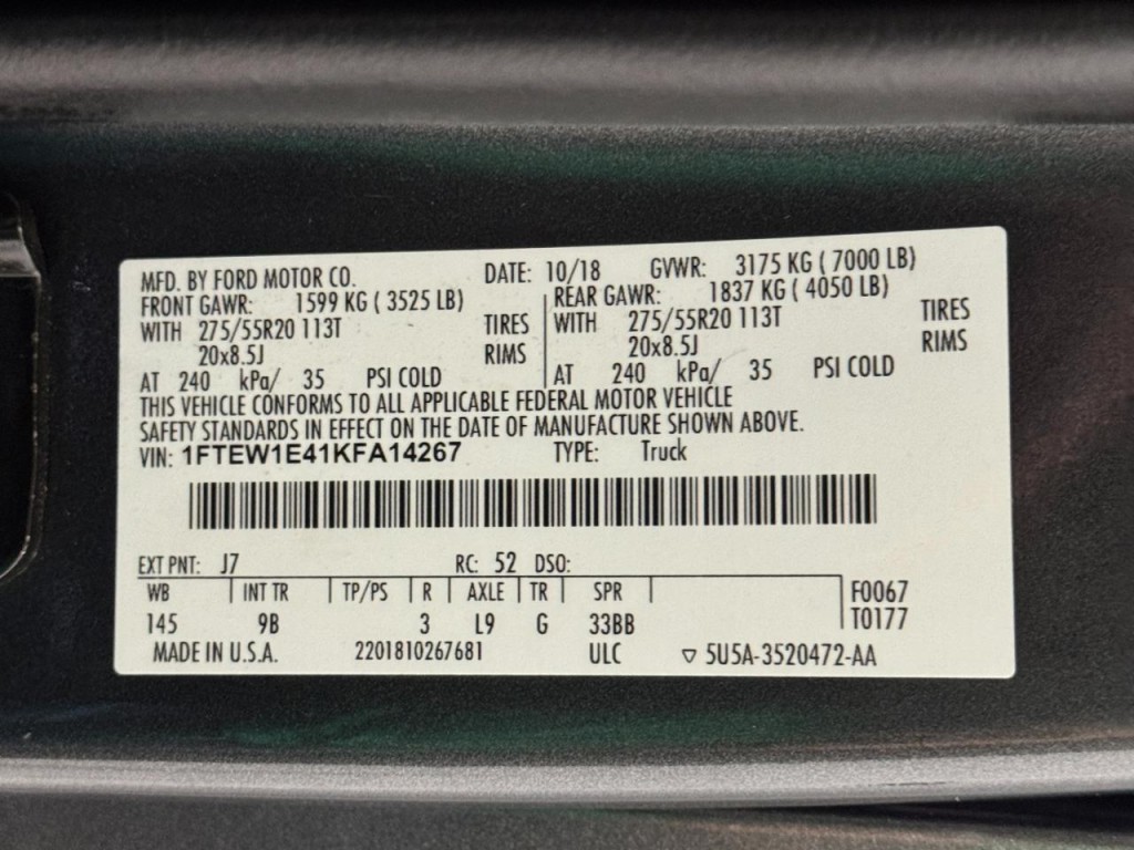 2019 Ford F-150 Image 67