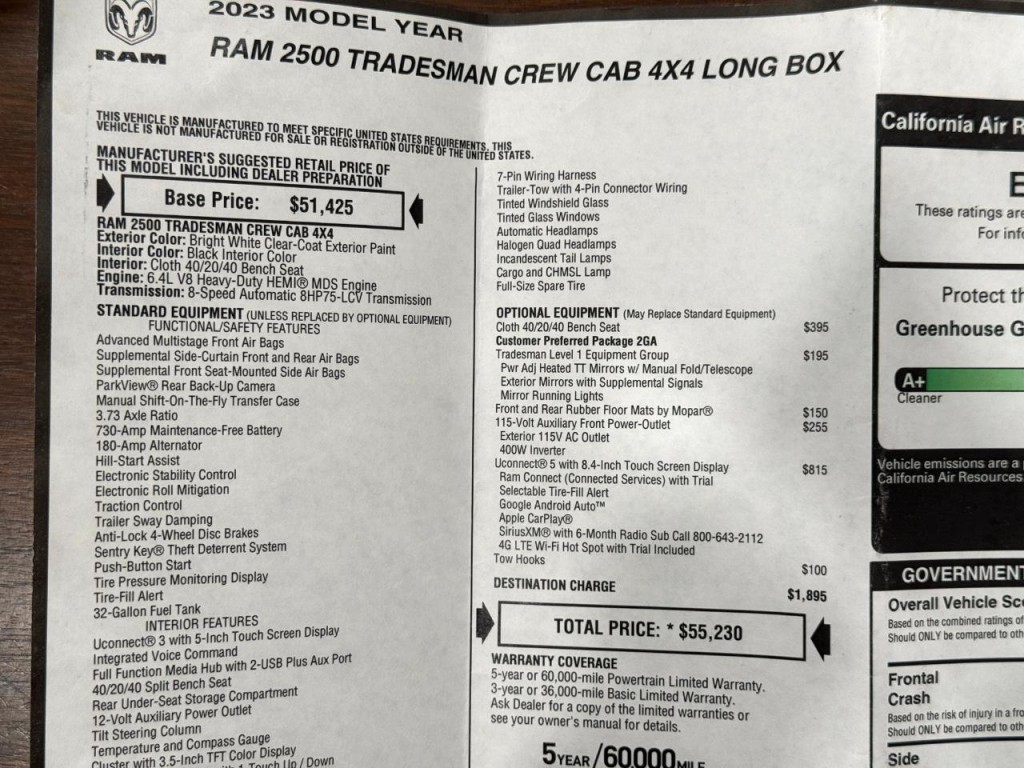 2023 RAM 2500 Image 64