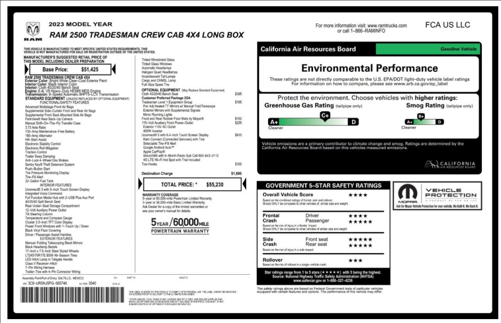 2023 RAM 2500 Image 4