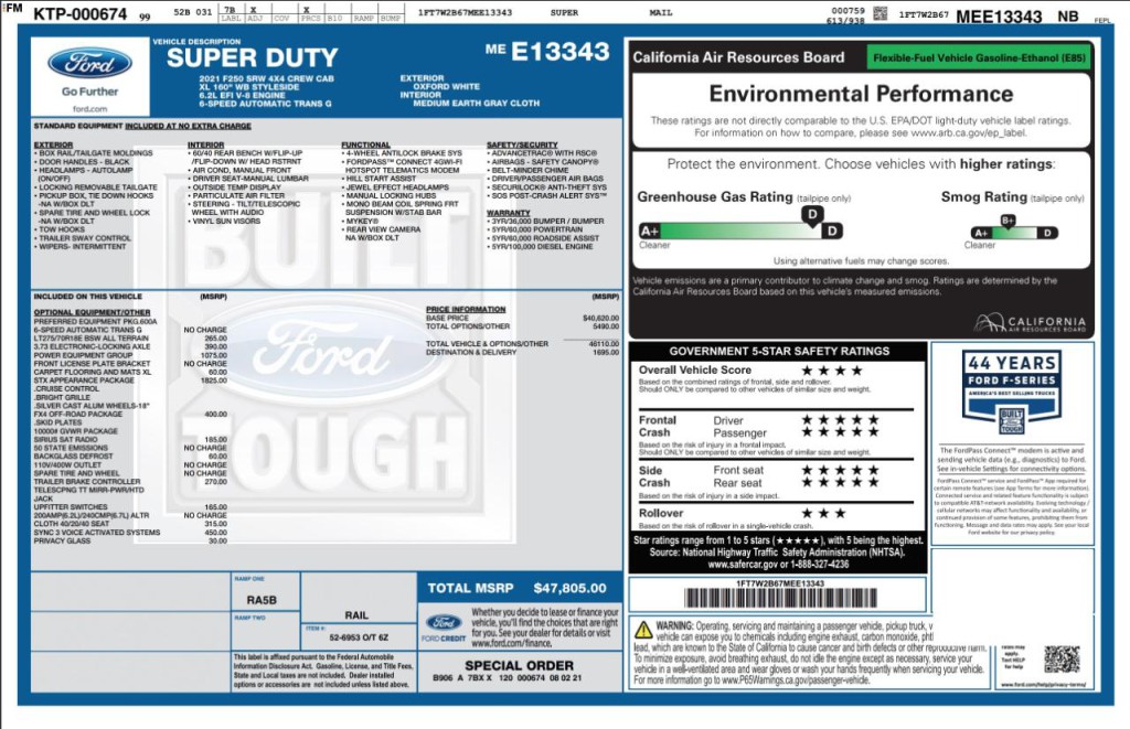 2021 Ford F-250 Image 4