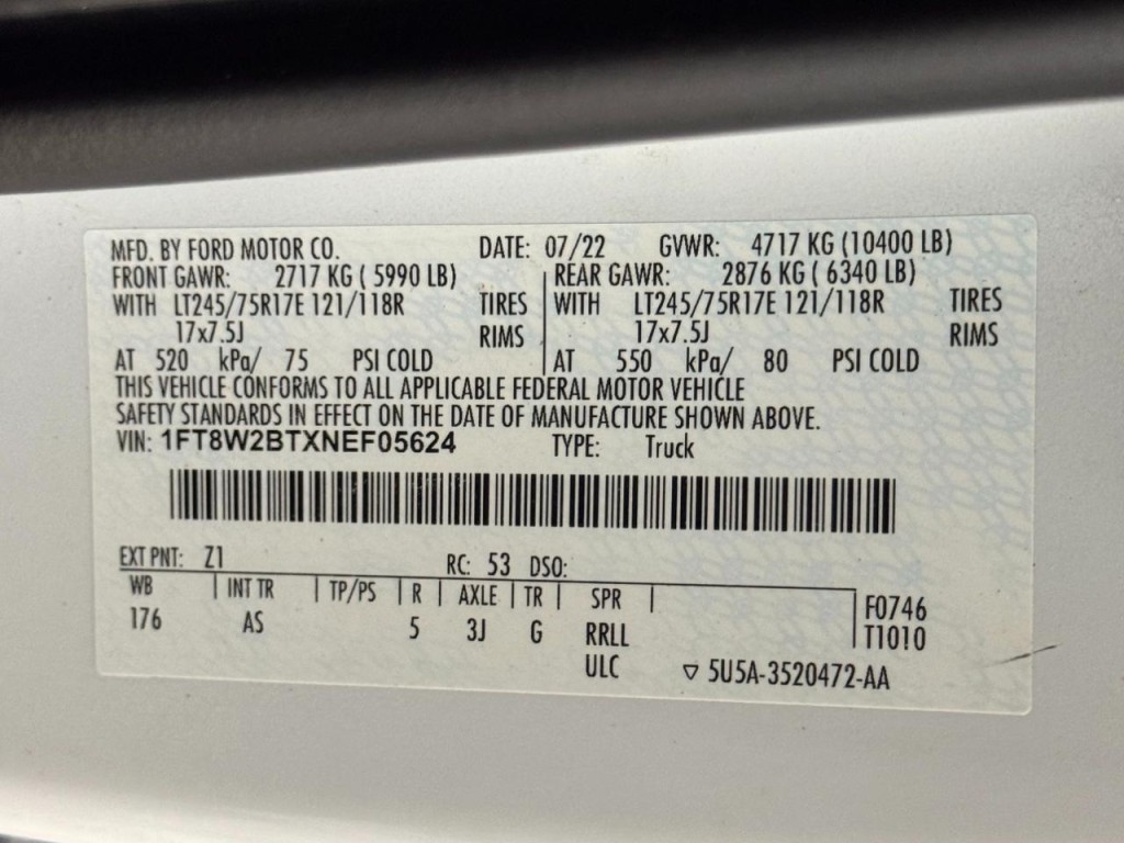 2022 Ford F-250 Image 55