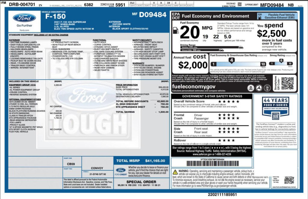 2021 Ford F-150 Image 4