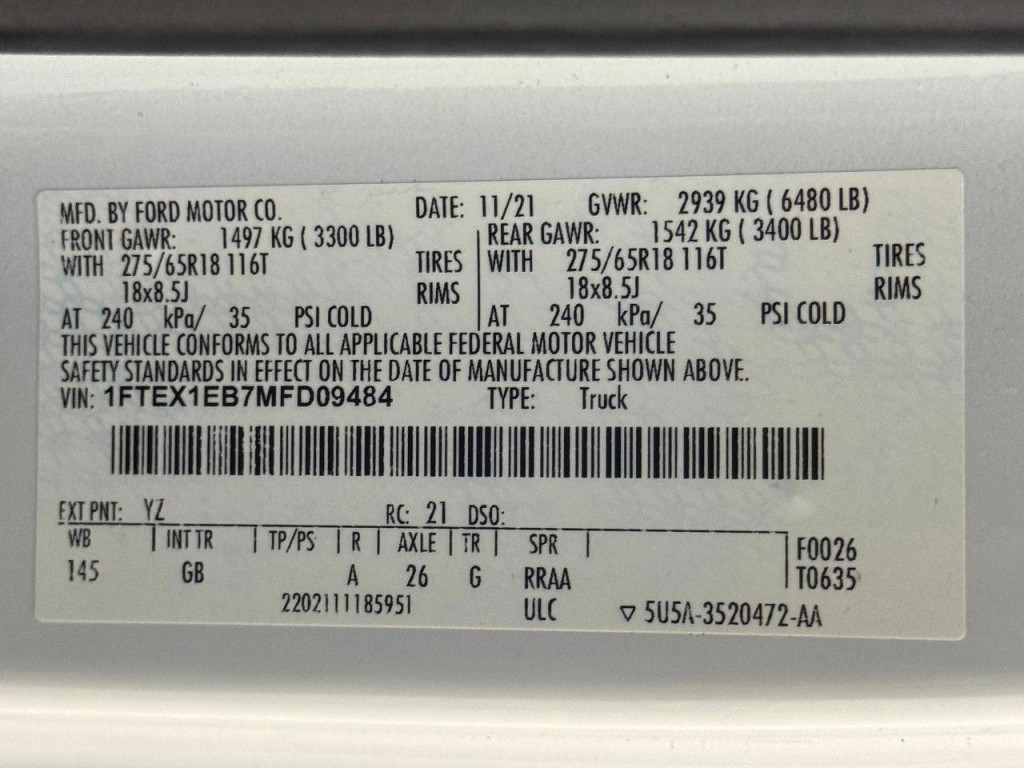 2021 Ford F-150 Image 62