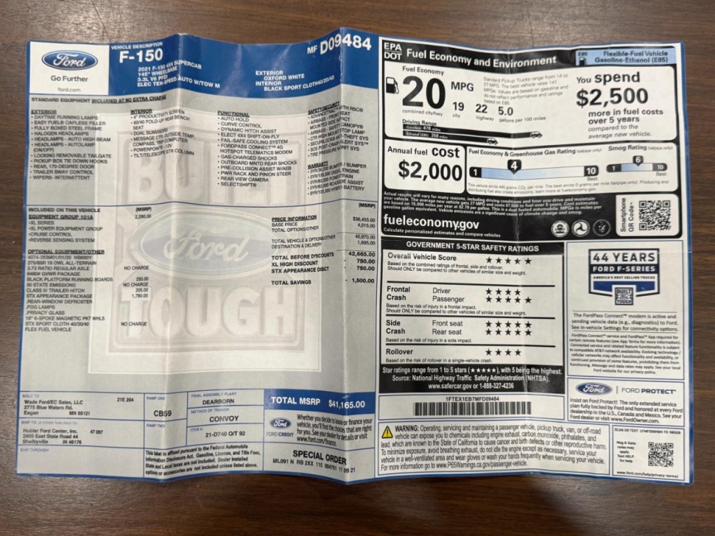 2021 Ford F-150 Image 67