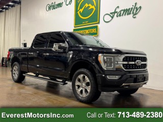Image for 2021 Ford F-150 PLATINUM CREWCAB LONGBED 3.5L V6 ECOBOOST GAS ID: 7406195