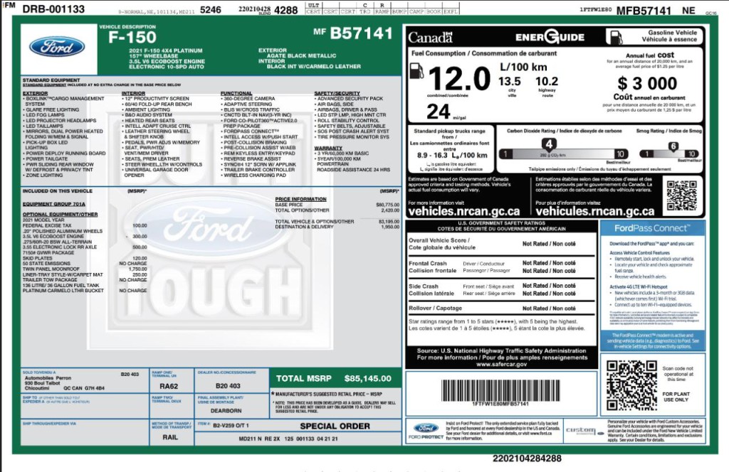 2021 Ford F-150 Image 4