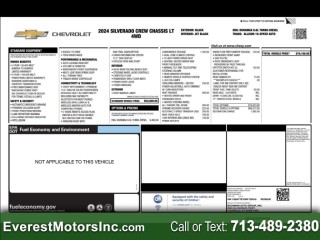 Image for 2024 Chevrolet Silverado 1500 LT CREWCAB FLATBED 6.6L V8 DIESEL 1OWNER ID: 7408154