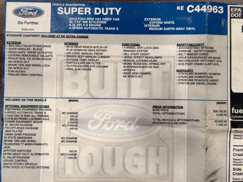 2019 Ford F-250 Image 10