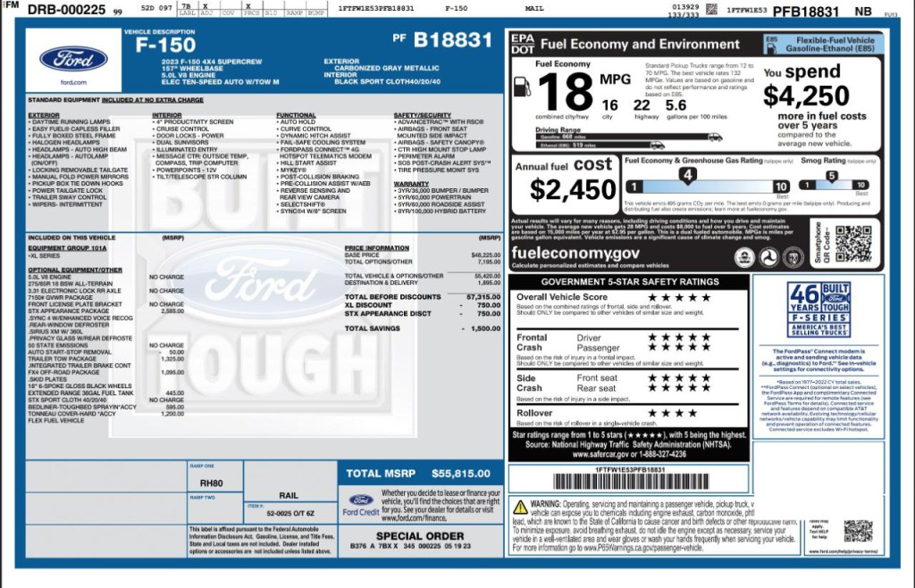 2023 Ford F-150 Image 4